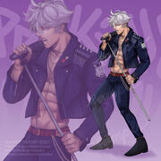 Rock Band AU - Lead Singer